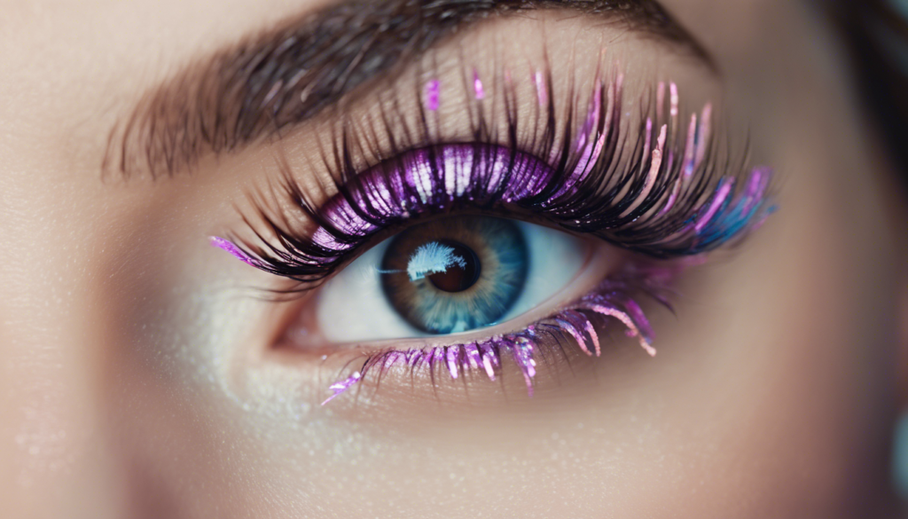 découvrez les dernières tendances et styles d'extensions de cils colorés pour un regard original et élégant.
